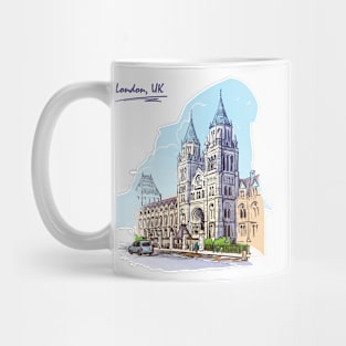 Natural History Museum in London, UK Mug